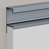 WDJBPSH Hidden Cabinet Edge Pull, G-Profile, 28 in/71.1 cm, for 17–18 mm Panels view 1
