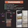 WDJBPSH Hidden Cabinet Edge Pull, G-Profile, 28 in/71.1 cm, for 17–18 mm Panels view 3