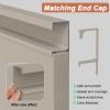 WDJBPSH Hidden Cabinet Edge Pull, G-Profile, 28 in/71.1 cm, for 17–18 mm Panels view 4