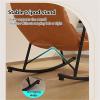 YHKJLYH Modern Rocking Chair with Footrest, Adjustable Backrest and Side Pocket view 4