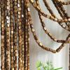 Bamboo Bead Door Curtain, Elegant Fly Screen for Stylish Home and Office Décor view 1