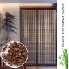 Bamboo Bead Door Curtain, Elegant Fly Screen for Stylish Home and Office Décor view 3