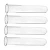 Glass Test Tube Vases, 4-Pack, for Hydroponics and Wall Decor view 1