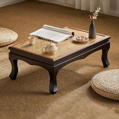 Rattan Coffee Table - Japanese Low Table