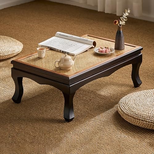 Rattan Coffee Table - Japanese Low Table