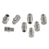 ASZHQUXIUAS 65° High-Pressure Fan Spray Nozzles, 304 Stainless Steel, 5/10-Pack, No. 15: 3/8, 10 pcs view 1