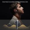 Denash Wireless Earbuds, ENC Noise-Canceling Bluetooth Earbuds with Low-Latency Gaming Mode and Lanyard (Black) view 3
