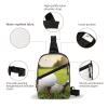 YFSGDLBN Golf Ball Print Backpack view 3