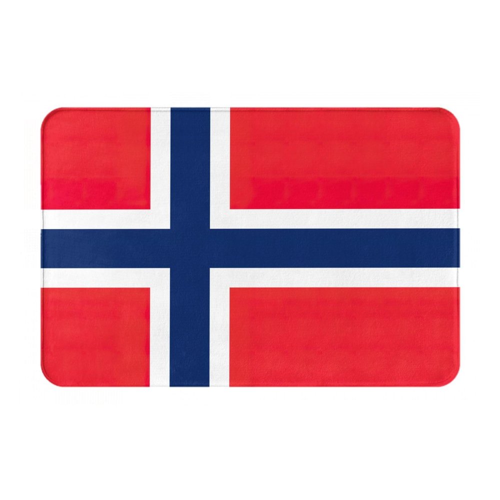 HDSKFNS Norwegian Flag Doormat