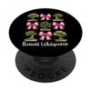 Bonsai Whisperer Japanese Zen Girl Mom Coquette Bow PopSockets Adhesive PopGrip view 1