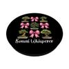 Bonsai Whisperer Japanese Zen Girl Mom Coquette Bow PopSockets Adhesive PopGrip view 2