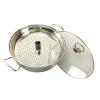 Stainless Steel Steamer Pot for Soups and Pasta view 1