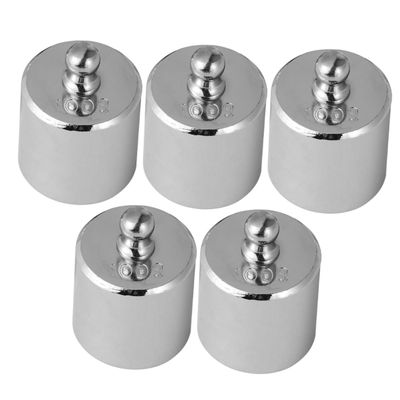 DECOMELODY 5-Piece 100 g Steel Calibration Weight Set for Scales