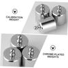 DECOMELODY 5-Piece 100 g Steel Calibration Weight Set for Scales view 2