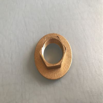 1/2-Inch Brass and Plastic Mounting Nuts for Fish Tanks, Wine Barrels, Pipes, and Faucets