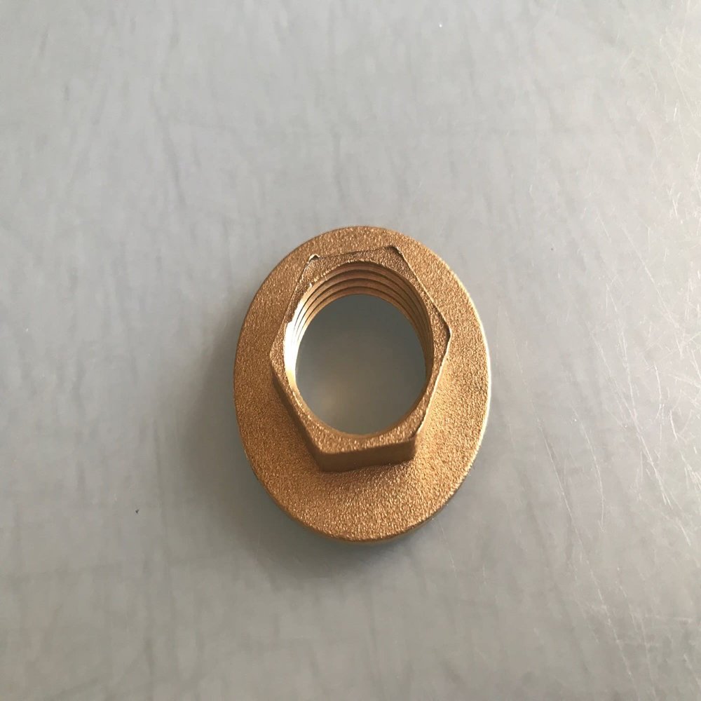 1/2-Inch Brass and Plastic Mounting Nuts for Fish Tanks, Wine Barrels, Pipes, and Faucets