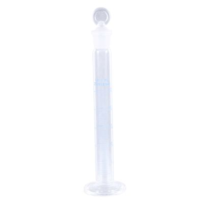 LOLIPPYY 25 mL Glass Graduated Cylinder with Stopper