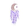 PATIKIL 28-Inch Crystal Tree of Life Moon Dream Catcher, Purple White view 1