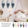 PATIKIL 28-Inch Crystal Tree of Life Moon Dream Catcher, Purple White view 4