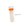 Transparent 50 mL PP Plastic Tubes with Caps, 20-Pack view 2