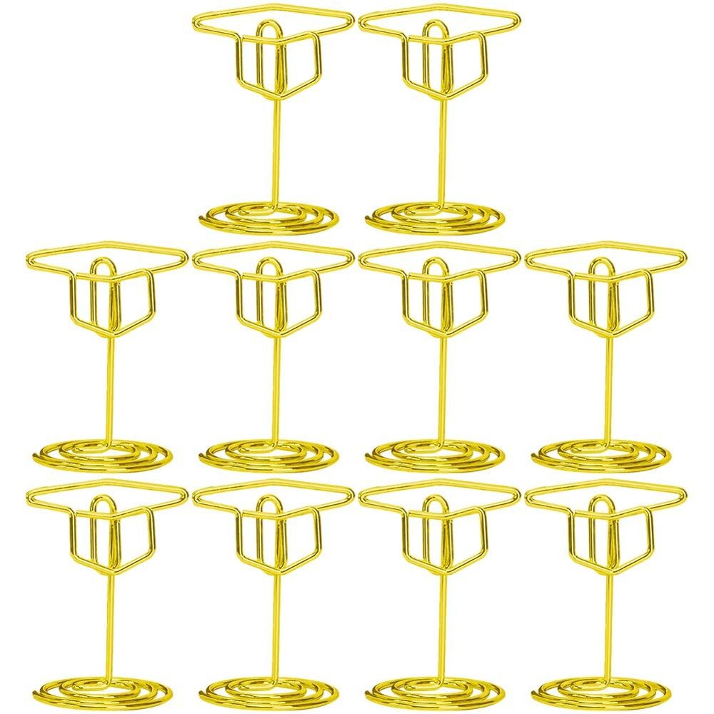 Muteitt 10-Pack Table Number and Photo Holders for Parties