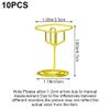 Muteitt 10-Pack Table Number and Photo Holders for Parties view 3