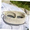 Cotton Rope Storage Baskets for Snacks and Cosmetics, Set of 3 view 3