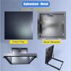 High-Performance Roof Hatch, Weatherproof Skylight Cover, Galvanized Steel, 23.6 x 33.5 in view 4
