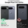 POETIC Guardian Case for Google Pixel 10/10 Pro 5G, Built-In Screen Protector, Wireless Charging, Clear/Blue view 2