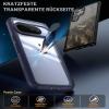 POETIC Guardian Case for Google Pixel 10/10 Pro 5G, Built-In Screen Protector, Wireless Charging, Clear/Blue view 3