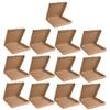 Ipetboom 15-Pack 23 cm Square Corrugated Pizza Boxes, Sturdy Packaging for Pizza and Cake view 1