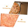 Ipetboom 15-Pack 23 cm Square Corrugated Pizza Boxes, Sturdy Packaging for Pizza and Cake view 3