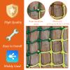 DRISSA Polyester Climbing Net for Play Towers, Swings, Treehouses and Obstacle Courses (1.5 x 8 m, Rainbow) view 2