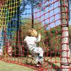 DRISSA Polyester Climbing Net for Play Towers, Swings, Treehouses and Obstacle Courses (1.5 x 8 m, Rainbow) view 4