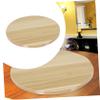 STOBAZA Round Wooden Rotating Turntable for Dining Tables view 3