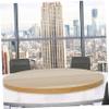 STOBAZA Round Wooden Rotating Turntable for Dining Tables view 4