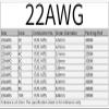 XIAOCLI 2/5/10 m Jacketed Wire Cable, 28–16 AWG Copper Signal Wire, 2–10 Conductors, UL2464 (Black 22 AWG, 2 m, 4 Cores) view 2