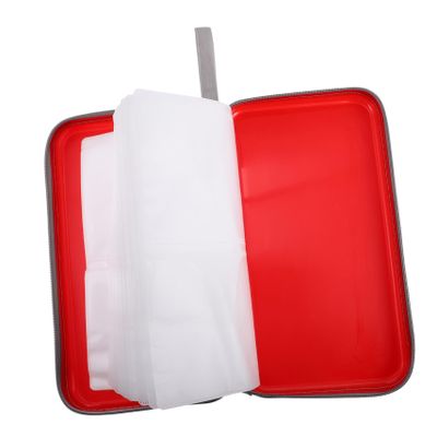 80-Compartment Plastic DVD Organizer, CD Holder Storage Box, Event