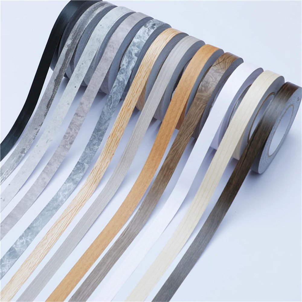 GQQGSHOP 50 m Self-Adhesive Border Wallpaper, PVC Waterproof Trim, Wood Grain A, 5 cm × 50 m