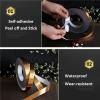 GQQGSHOP 50 m Self-Adhesive Border Wallpaper, PVC Waterproof Trim, Wood Grain A, 5 cm × 50 m view 3