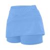Women's Light Blue Tennis Skirt with Shorts, 5XL view 3