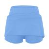 Women's Light Blue Tennis Skirt with Shorts, 5XL view 4