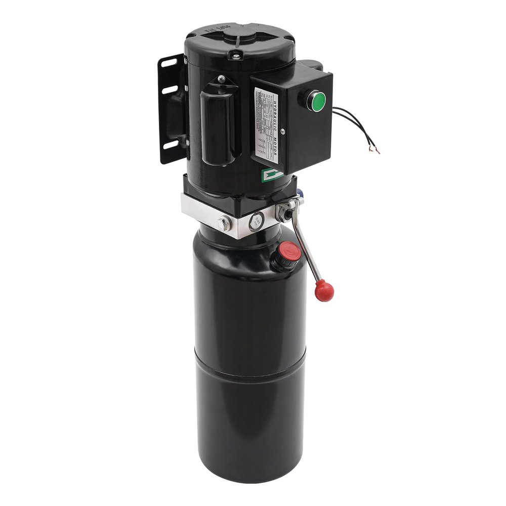 Loobiiny 2.2 kW Hydraulic Power Unit, Single-Acting Pump with 10 L Tank, 2850 RPM, for FR Dump Trailers