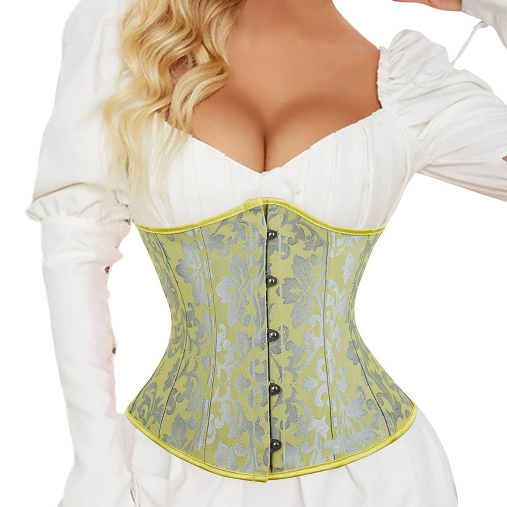 Women's Black Underbust Corset Top