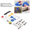 Ndnczdhc 33-Piece Caulking Finishing Tool Kit, Stainless Steel, Plastic and Silicone view 2