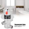 Thermostatic Mixing Valve, G1/2 Water Temperature Control Valve for Solar Water Heaters view 4
