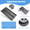 BomDog Outdoor Drain Covers, Narrow Polymer Plastic Trench Drain Grate for Gardens, 1 Pc view 4