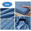 Quilted Mattress Protector, 5–30 cm Deep Pocket, Blue, 200 x 220 cm view 2