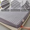 Quilted Mattress Protector, 5–30 cm Deep Pocket, Blue, 200 x 220 cm view 4