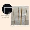 Clear Acrylic Display Box, Removable Showcase, Cube Organizer, Silver, 30 x 30 x 60.6 cm view 3